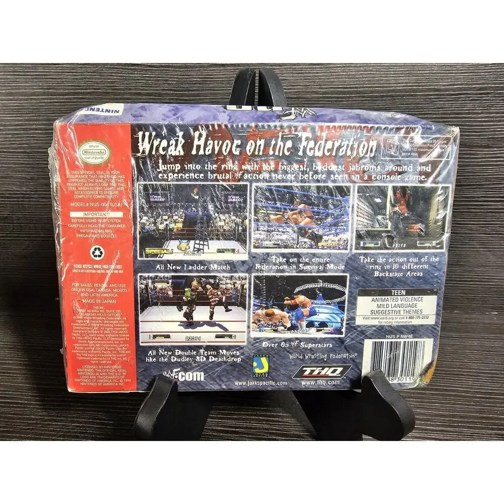 WWF NO MERCY Nintendo 64 N64 Of America 1996